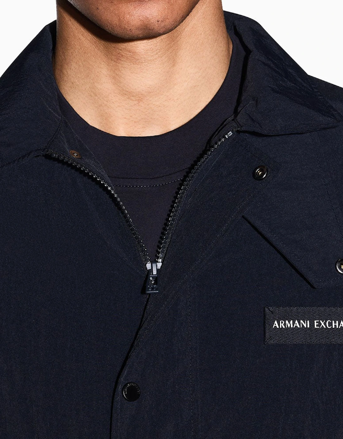 Armani Exchange Ultralight Nylon Blouson Jacket XM002127-AF22504 - Navy