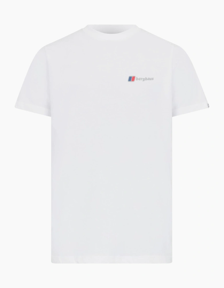 Berghaus Mens T Shirt Mountain Coordinates Crew Neck Short Sleeve Cotton Tee