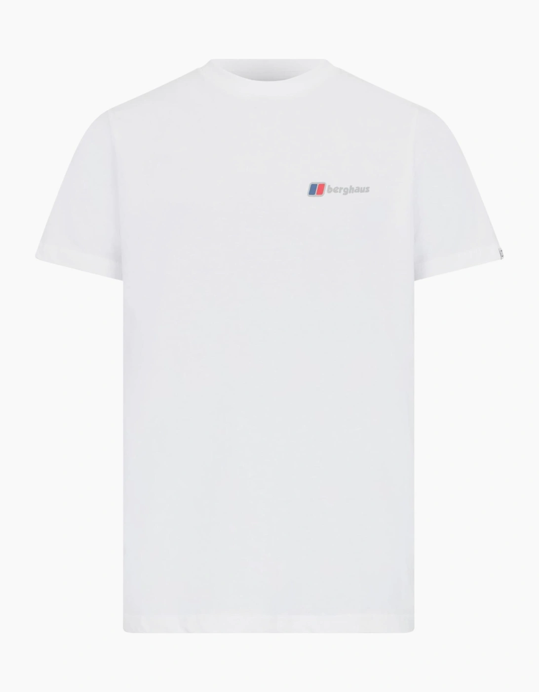 Berghaus Mens T Shirt Mountain Coordinates Crew Neck Short Sleeve Cotton Tee