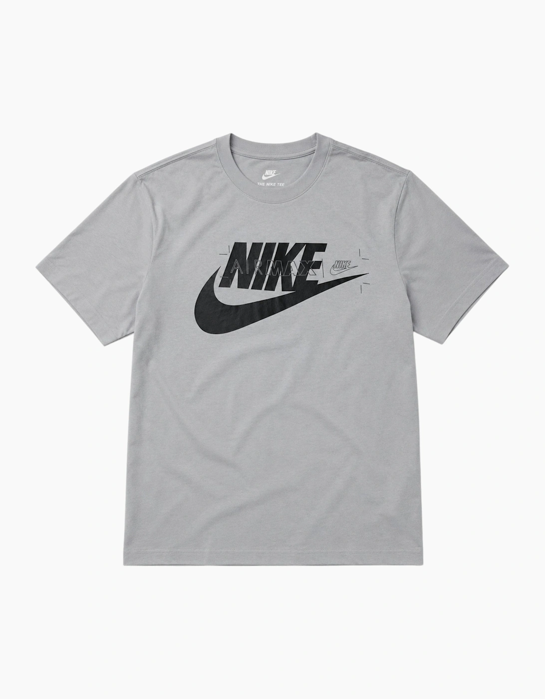 Nike Air Max Mens T Shirt Athletic Swoosh DC2554 Crew Ncek Short Sleeve Cotton Tee