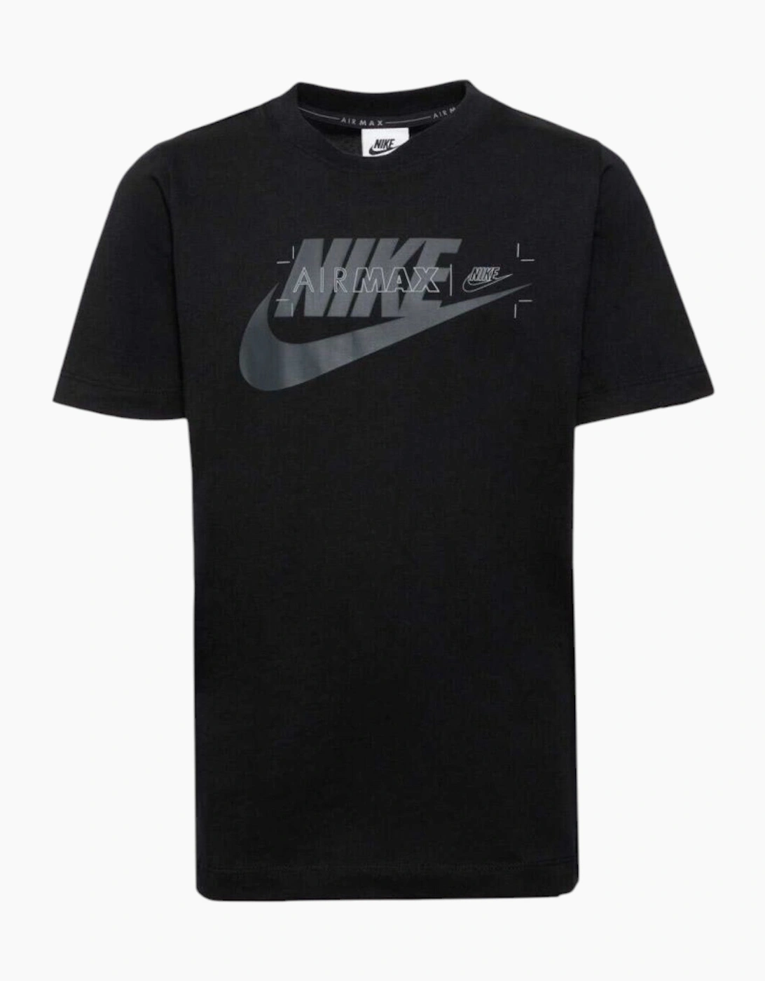 Nike Air Max Mens T Shirt Athletic Swoosh DC2554 Crew Ncek Short Sleeve Cotton Tee