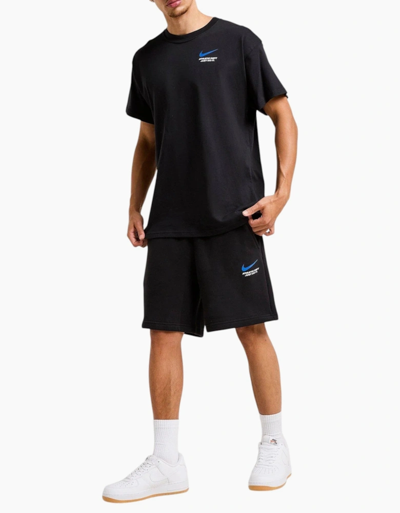 Nike Mens T Shirt Short Set Co Ords Athletic Swoosh Cotton Sportswear Summer Set