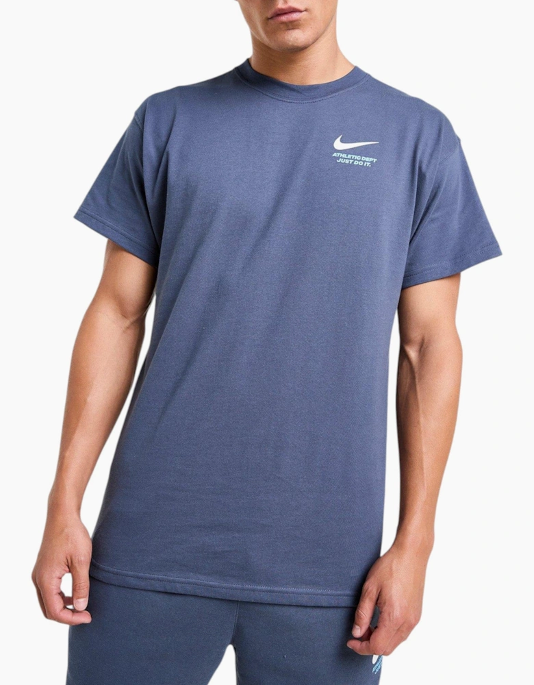 Nike Mens T Shirt Short Set Co Ords Athletic Swoosh Cotton Sportswear Summer Set