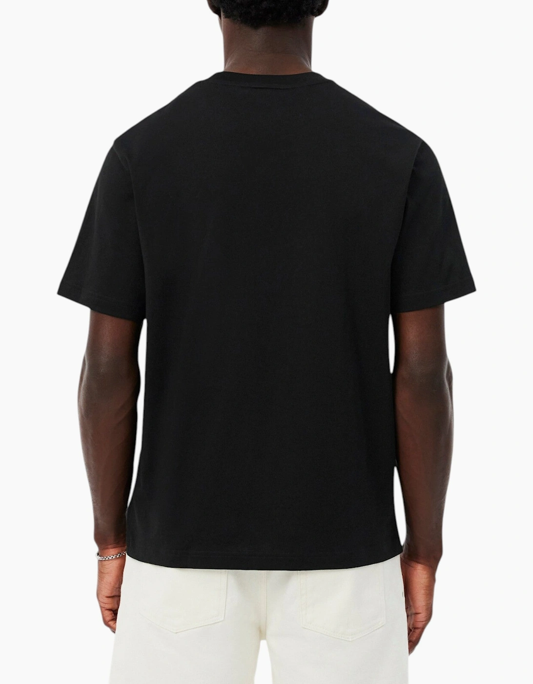 Lacoste Mens T Shirt TH7318 Classic Fit Crew Neck Short Sleeve Summer Tee