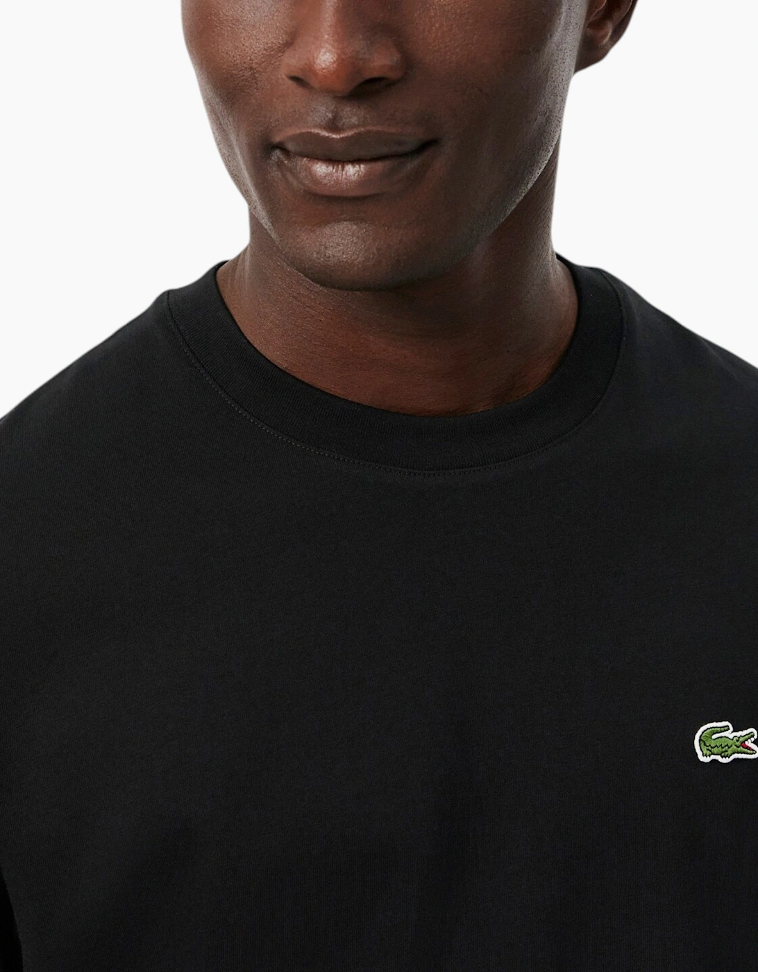 Lacoste Mens T Shirt TH7318 Classic Fit Crew Neck Short Sleeve Summer Tee