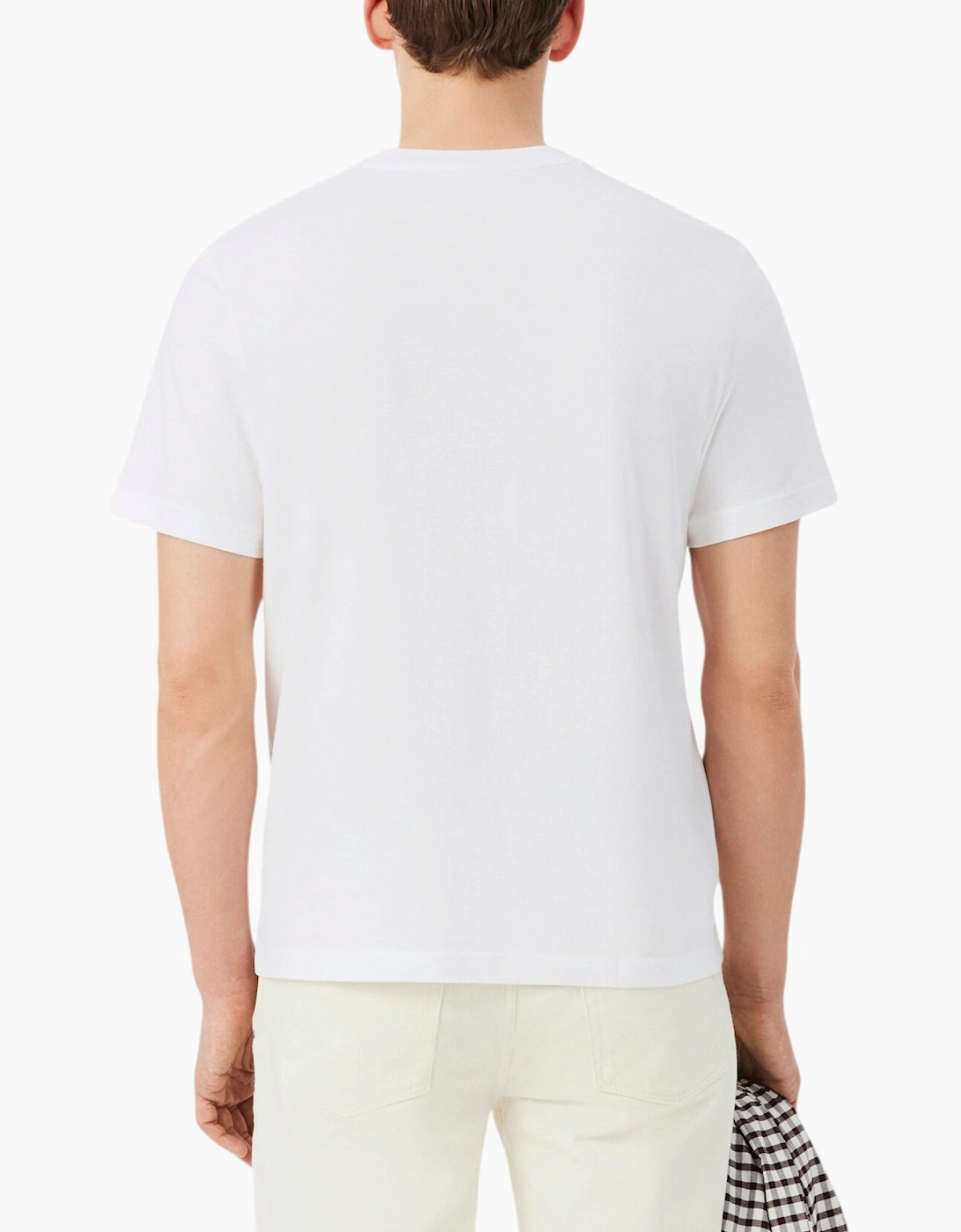 Lacoste Mens T Shirt TH7318 Classic Fit Crew Neck Short Sleeve Summer Tee