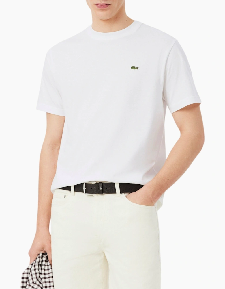 Lacoste Mens T Shirt TH7318 Classic Fit Crew Neck Short Sleeve Summer Tee