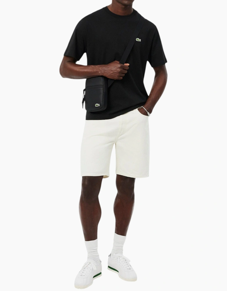 Lacoste Mens T Shirt TH7318 Classic Fit Crew Neck Short Sleeve Summer Tee