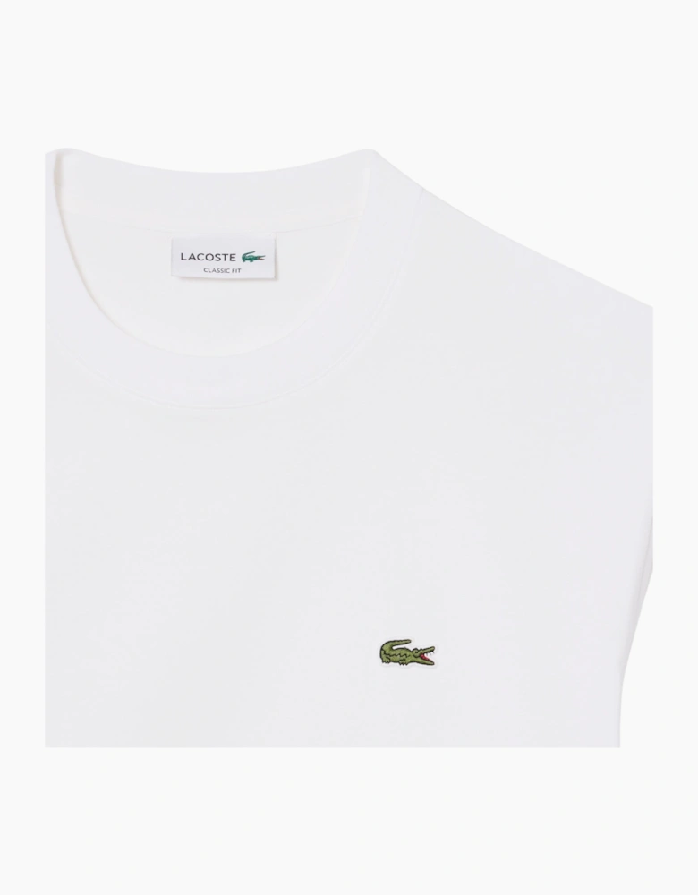 Lacoste Mens T Shirt TH7318 Classic Fit Crew Neck Short Sleeve Summer Tee