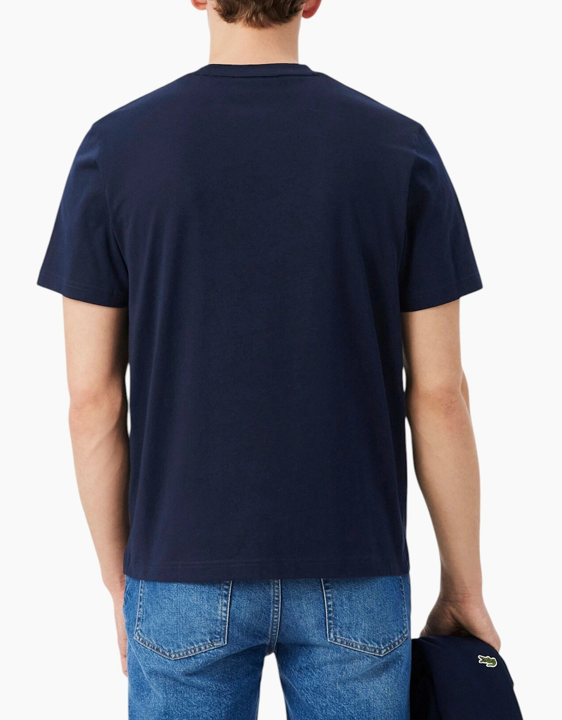 Lacoste Mens T Shirt TH7318 Classic Fit Crew Neck Short Sleeve Summer Tee