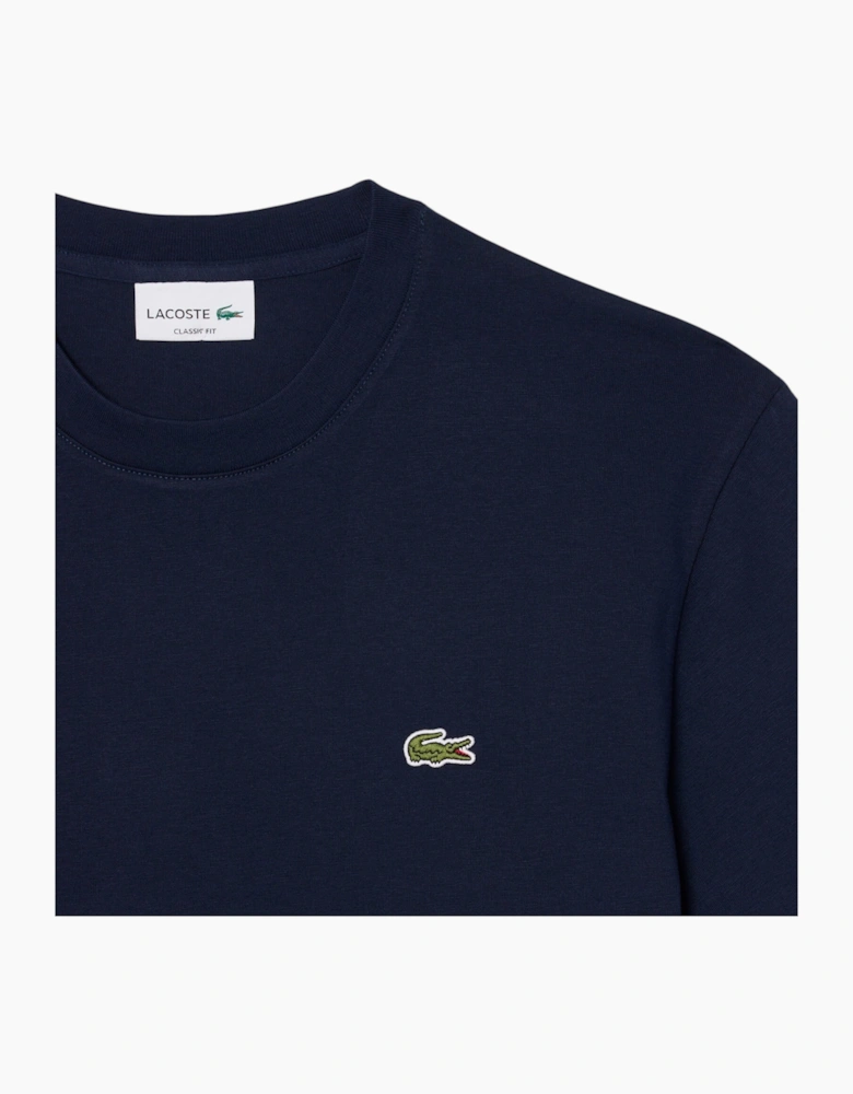 Lacoste Mens T Shirt TH7318 Classic Fit Crew Neck Short Sleeve Summer Tee