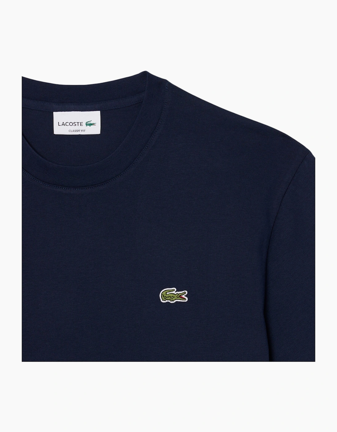 Lacoste Mens T Shirt TH7318 Classic Fit Crew Neck Short Sleeve Summer Tee