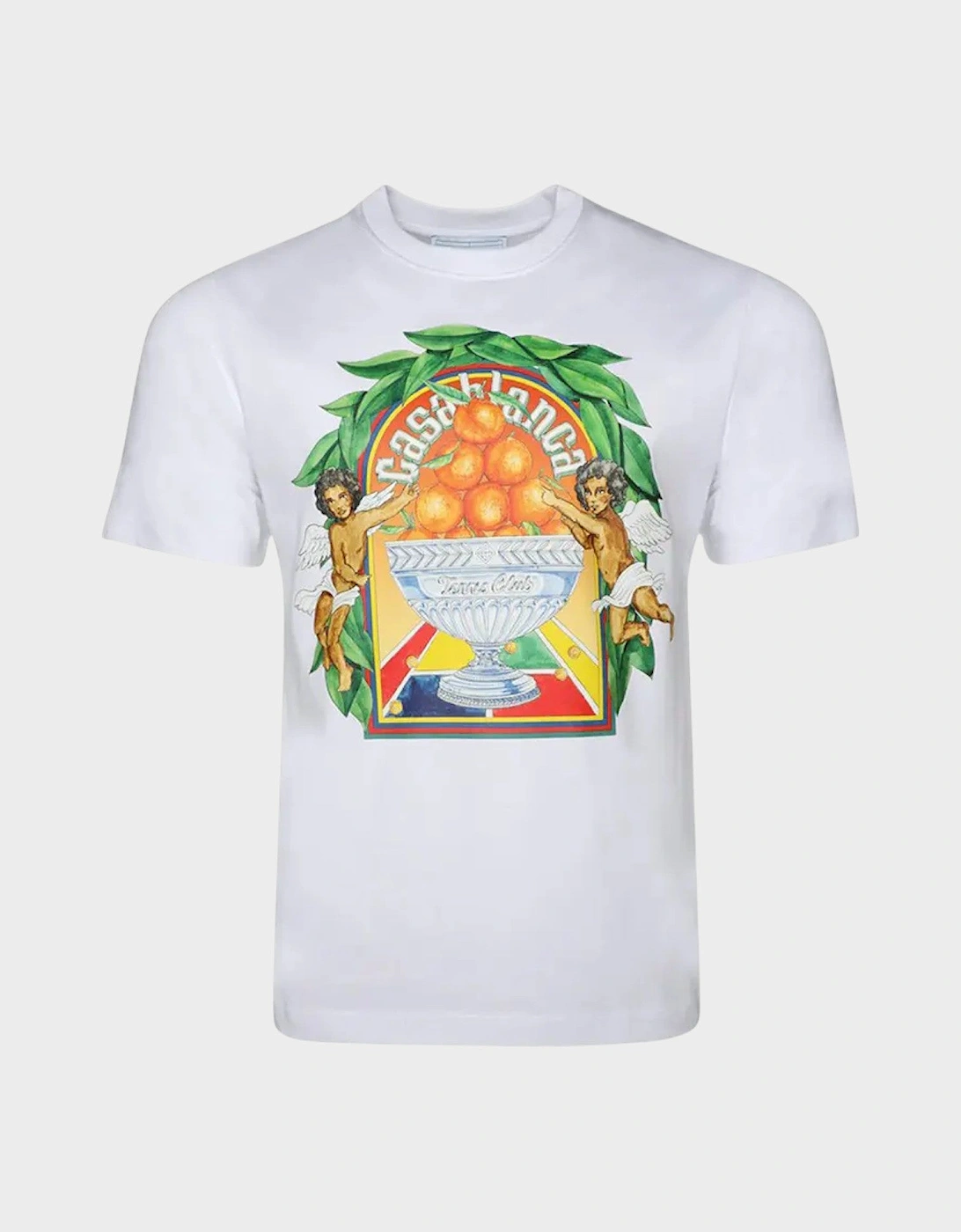 Triomphe D'Orange Printed T-Shirt White