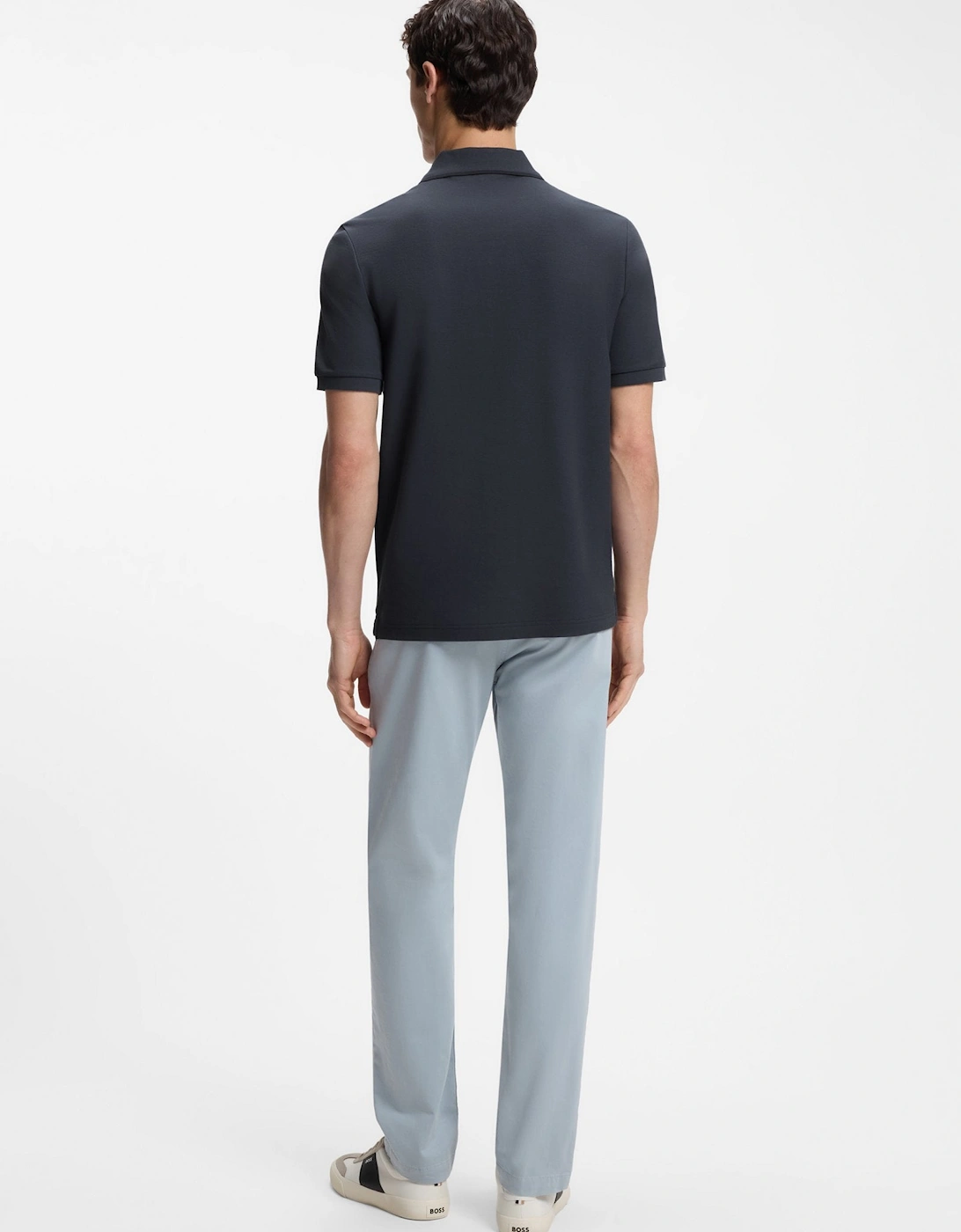 BOSS Orange Phoenix Polo Shirt 406 Dk Blue