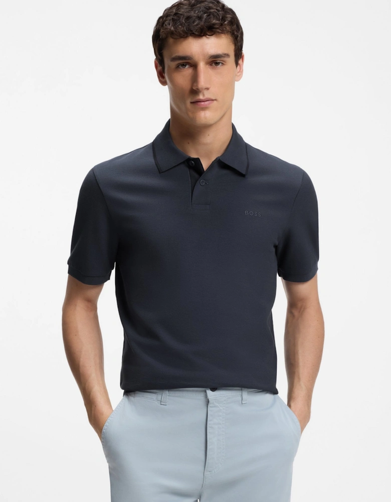 BOSS Orange Phoenix Polo Shirt 406 Dk Blue