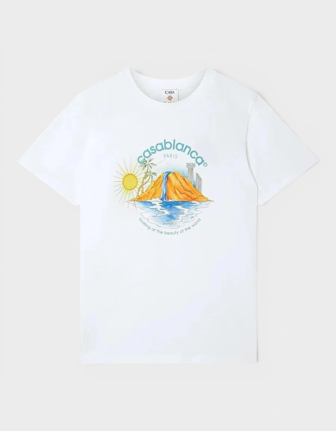 Oasis Printed T-Shirt White