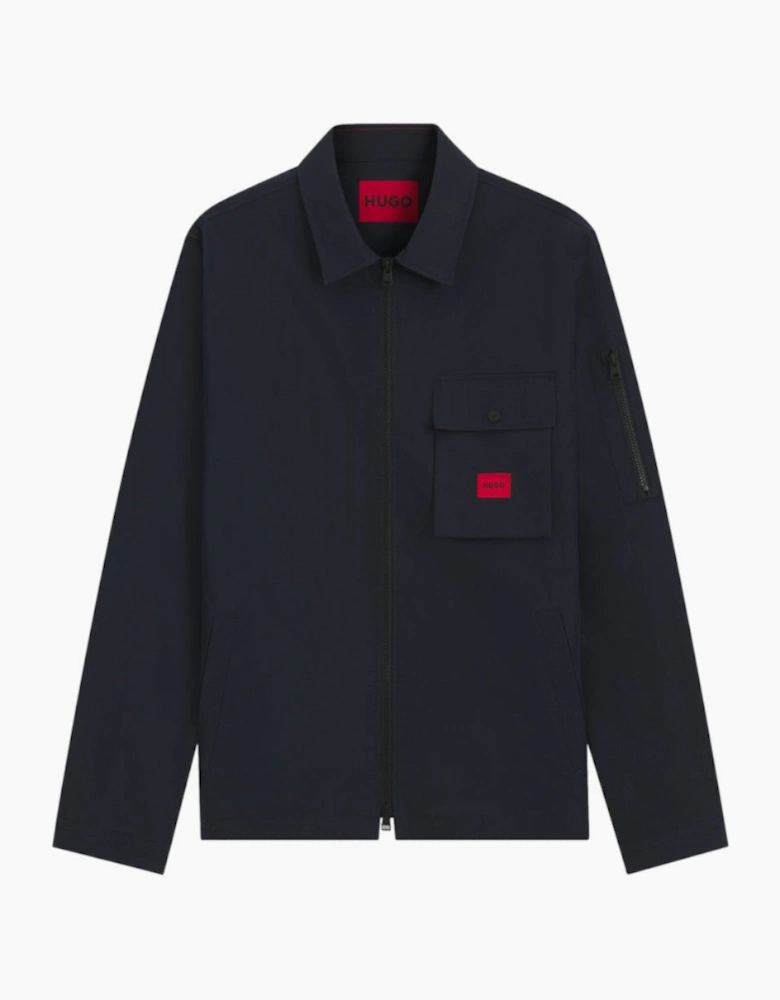 HUGO Emmond Overshirt S2-26 405 Dark Blue