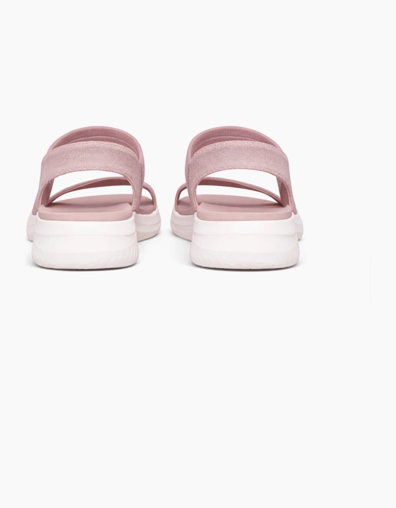 Skechers ULTRA FLEX 3.0 SANDAL - NEVER Womens Ankle Strap Sandals Rose