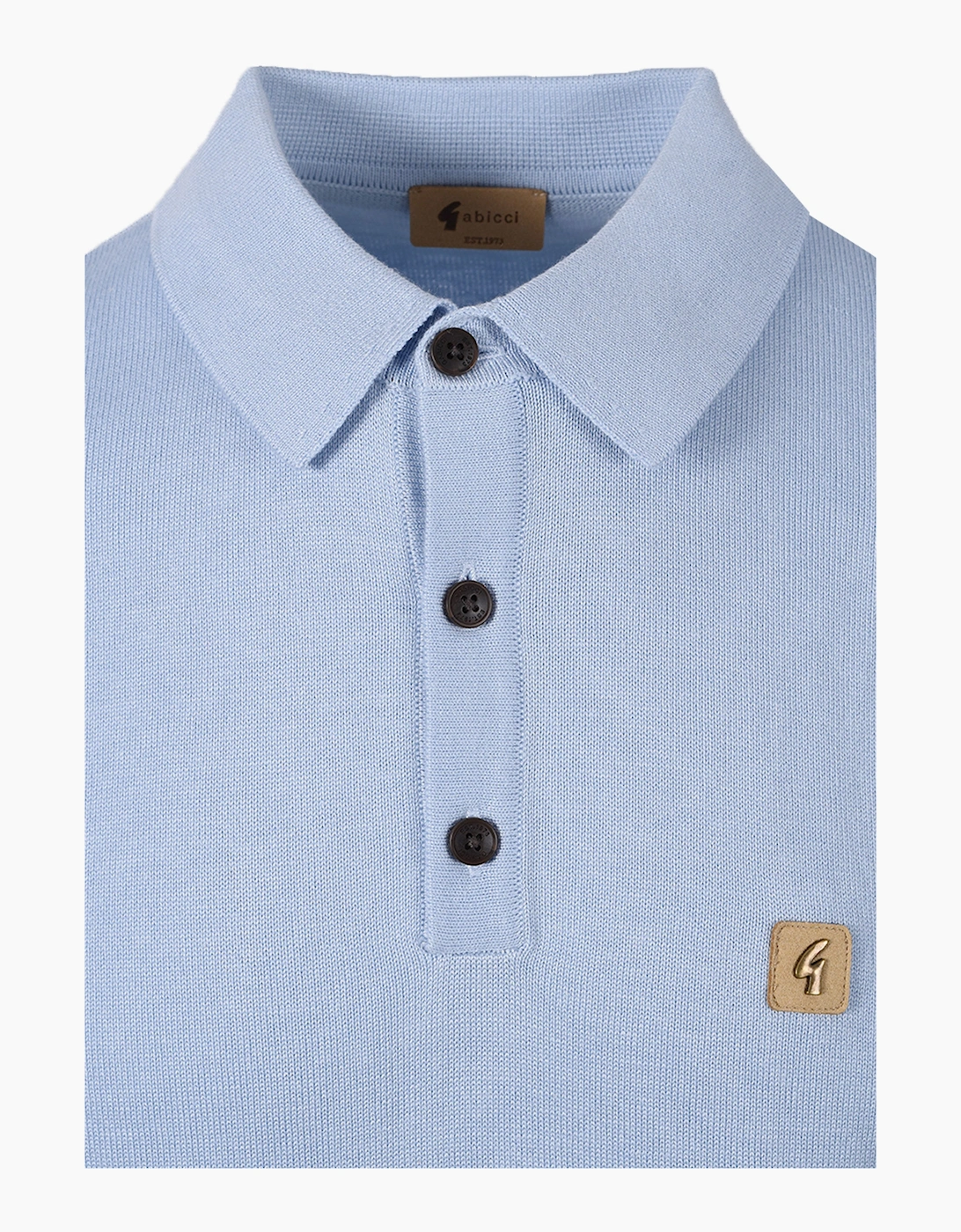 GABICCI VINTAGE JACKSON KNITTED POLO SHIRT SURF