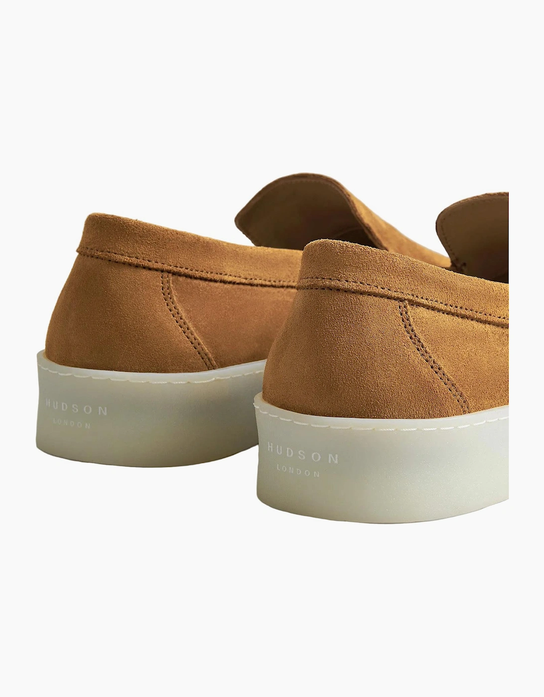 HAWKINS MENS COGNAC SUEDE LOAFER