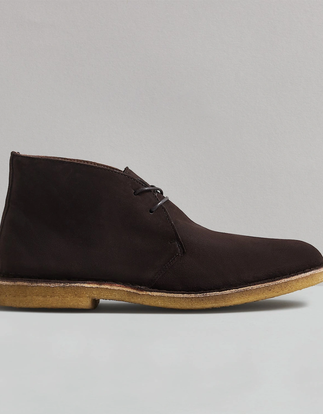 SPENCER MENS BROWN DESERT SUEDE BOOT