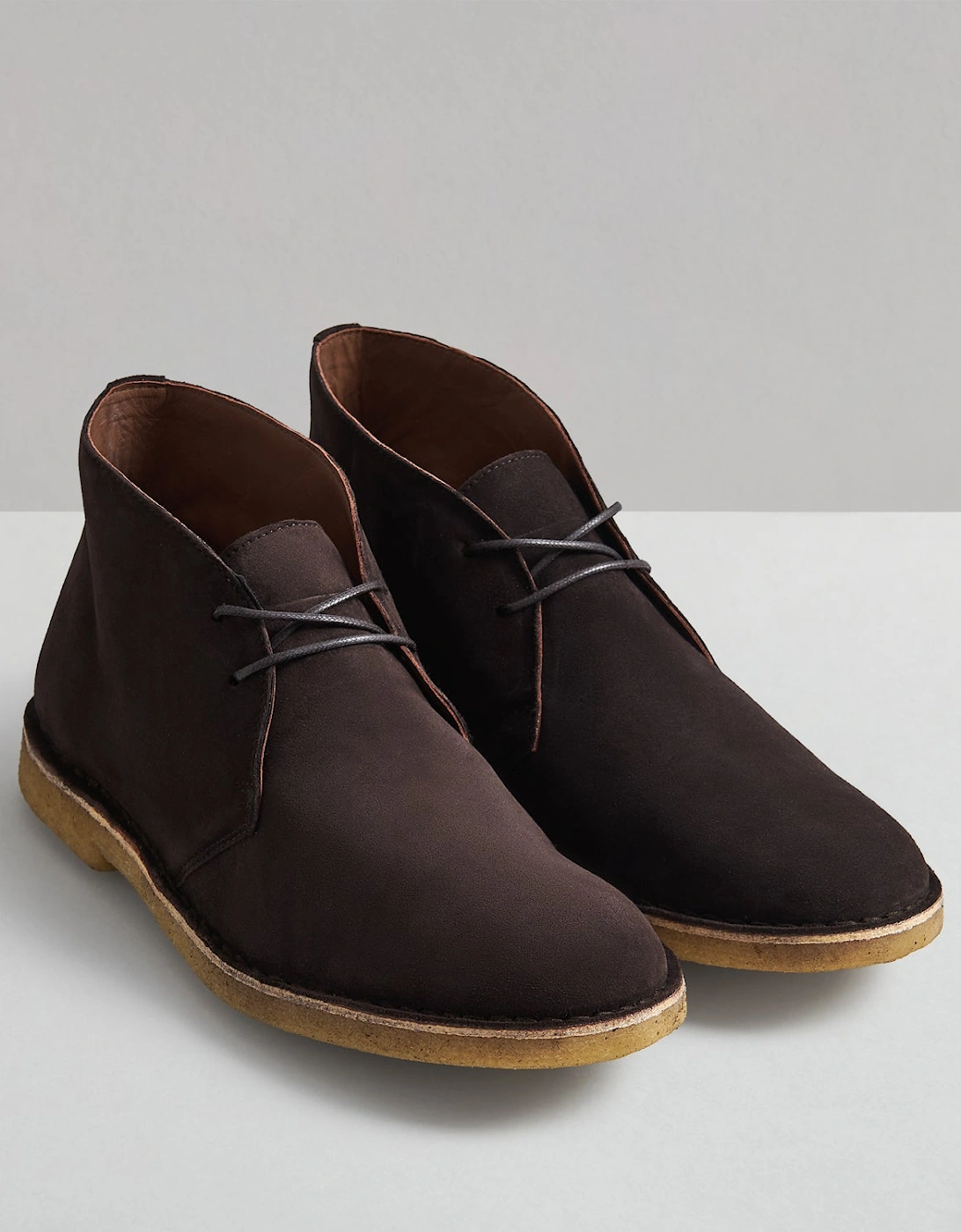 SPENCER MENS BROWN DESERT SUEDE BOOT