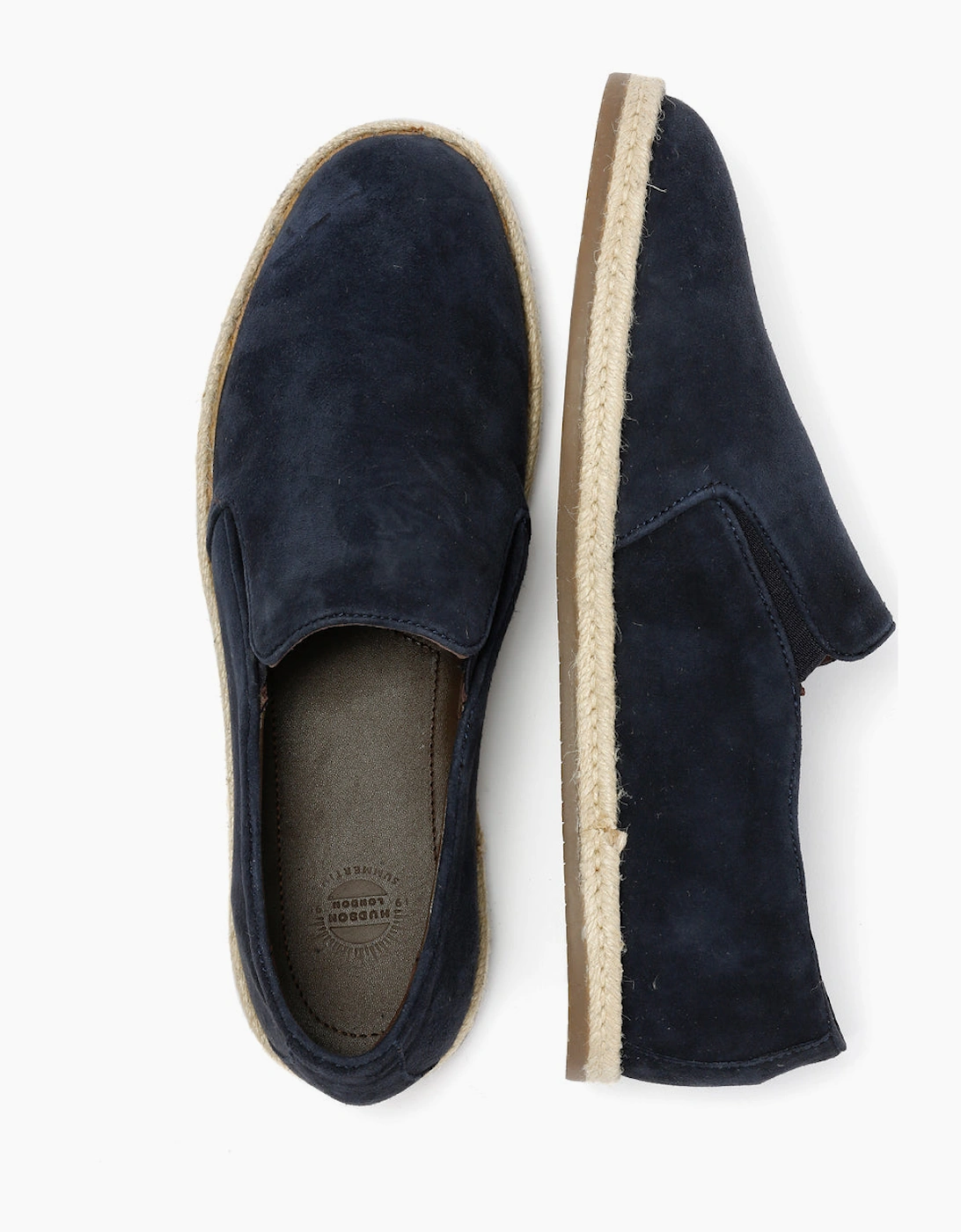 HAVANA MENS NAVY SUEDE ESPADRILLES