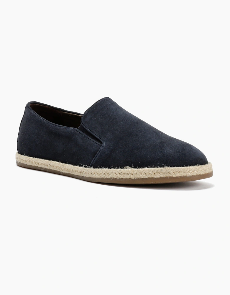 HAVANA MENS NAVY SUEDE ESPADRILLES