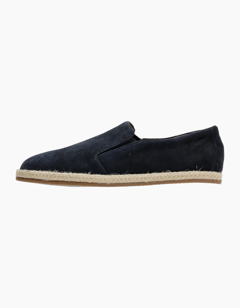 HAVANA MENS NAVY SUEDE ESPADRILLES