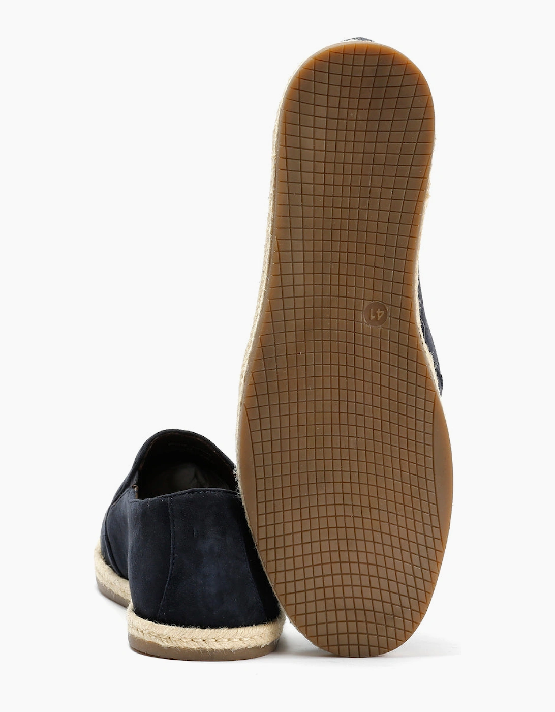 HAVANA MENS NAVY SUEDE ESPADRILLES