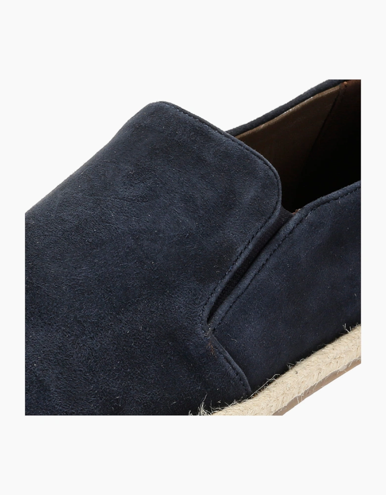 HAVANA MENS NAVY SUEDE ESPADRILLES
