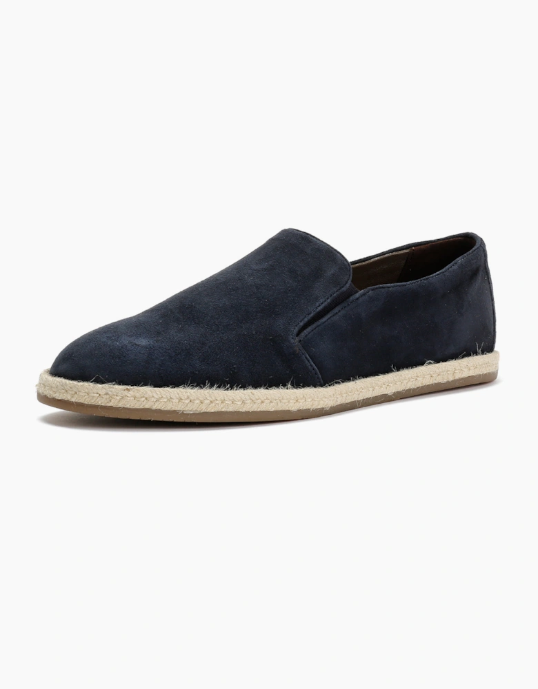 HAVANA MENS NAVY SUEDE ESPADRILLES