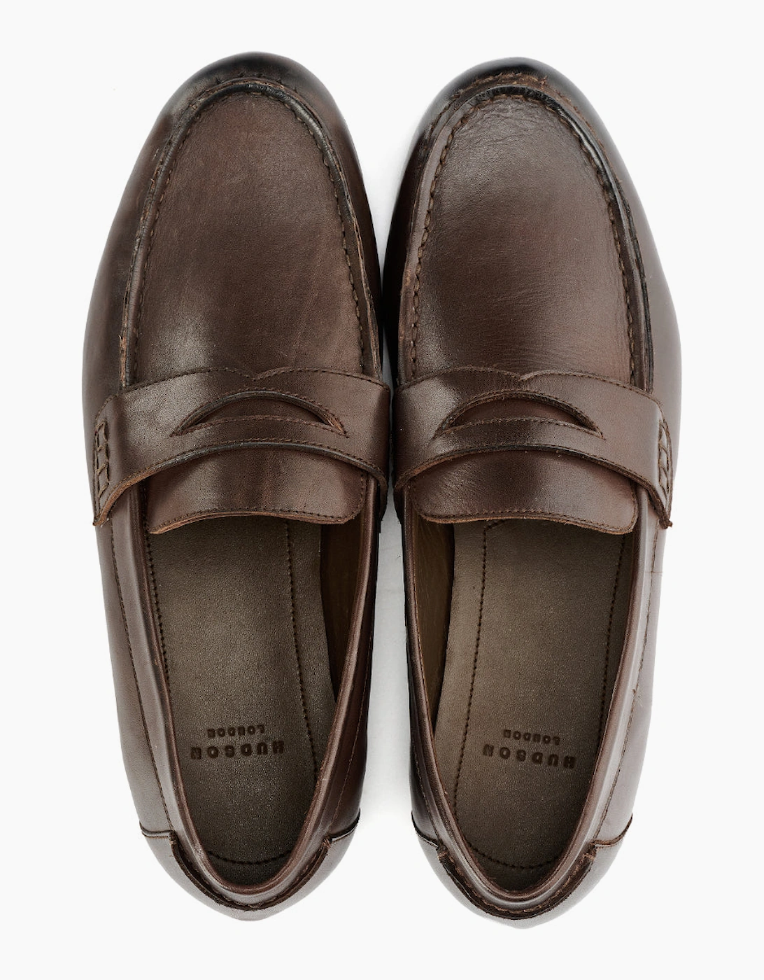 ARGYLE MENS BROWN LEATHER  LOAFER