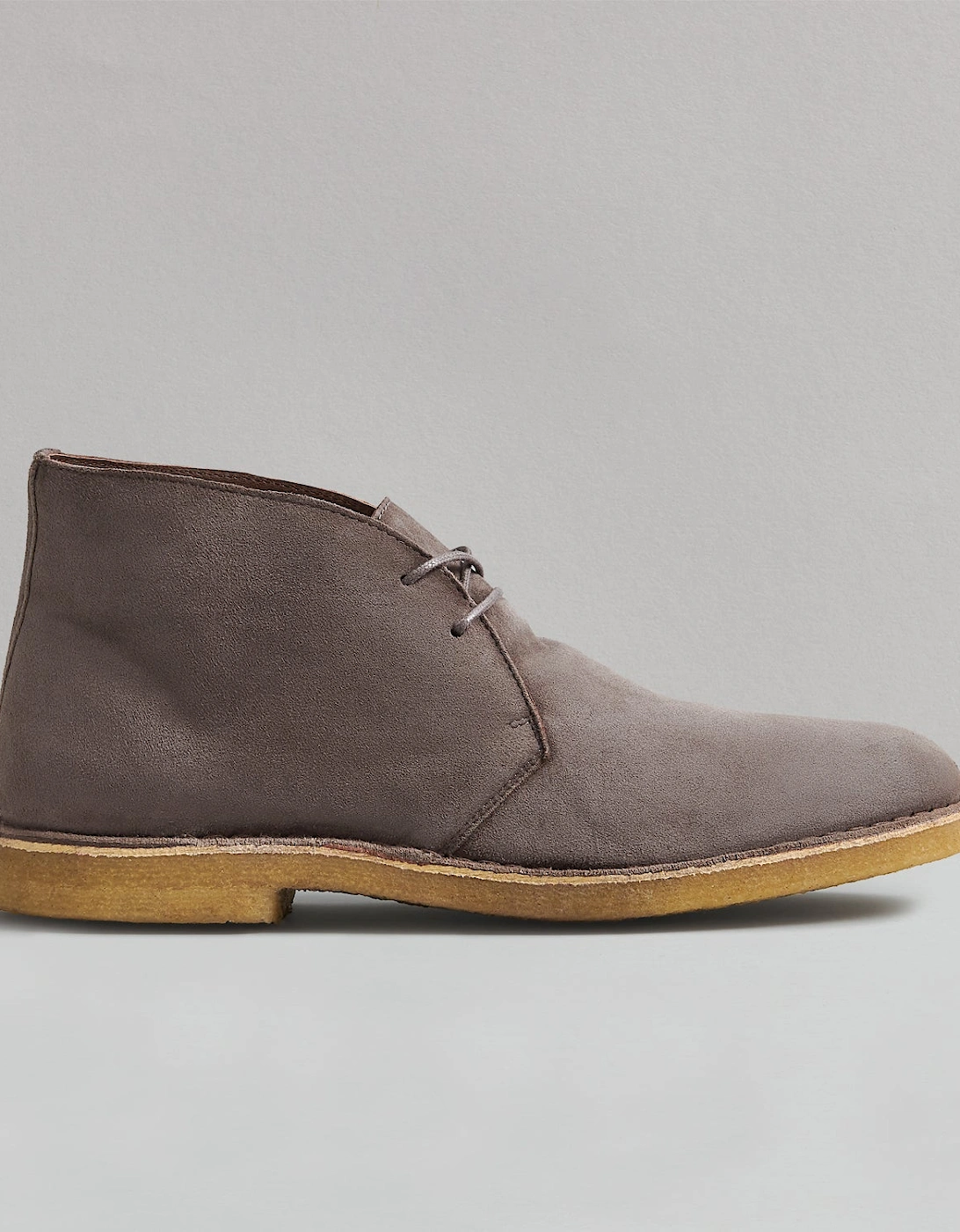 SPENCER MENS TAUPE DESERT SUEDE BOOT