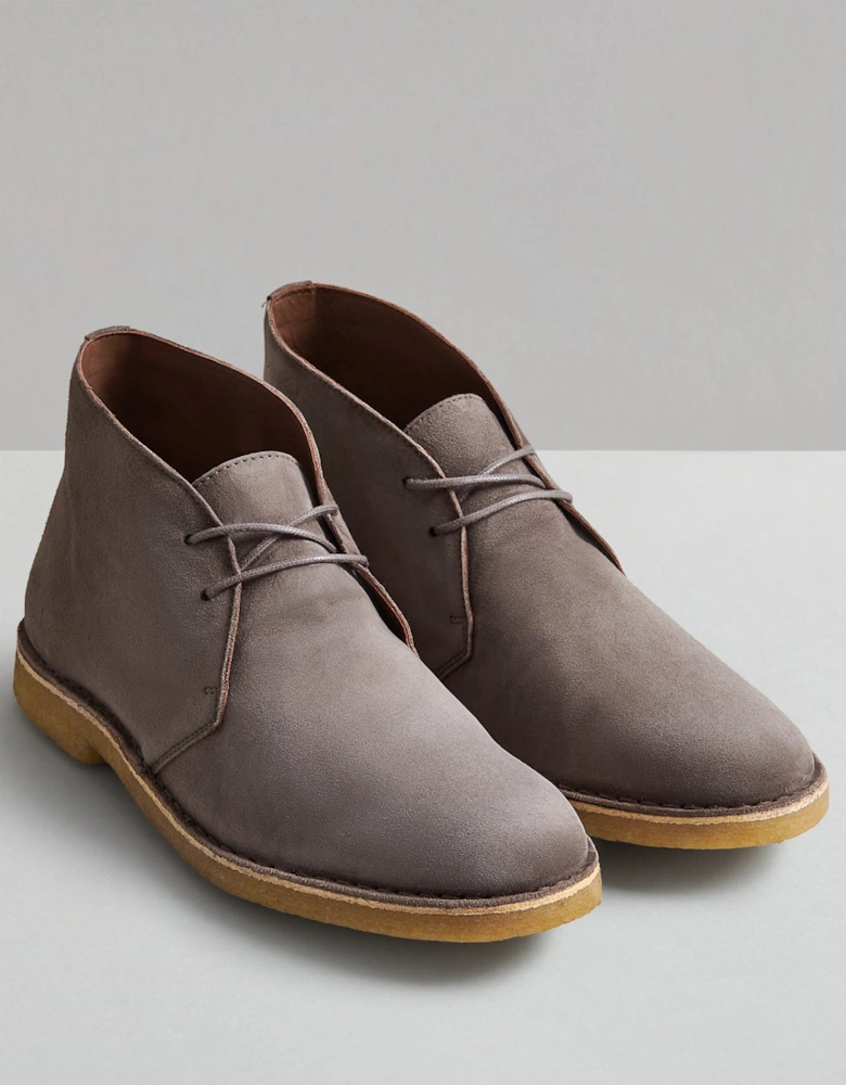 SPENCER MENS TAUPE DESERT SUEDE BOOT