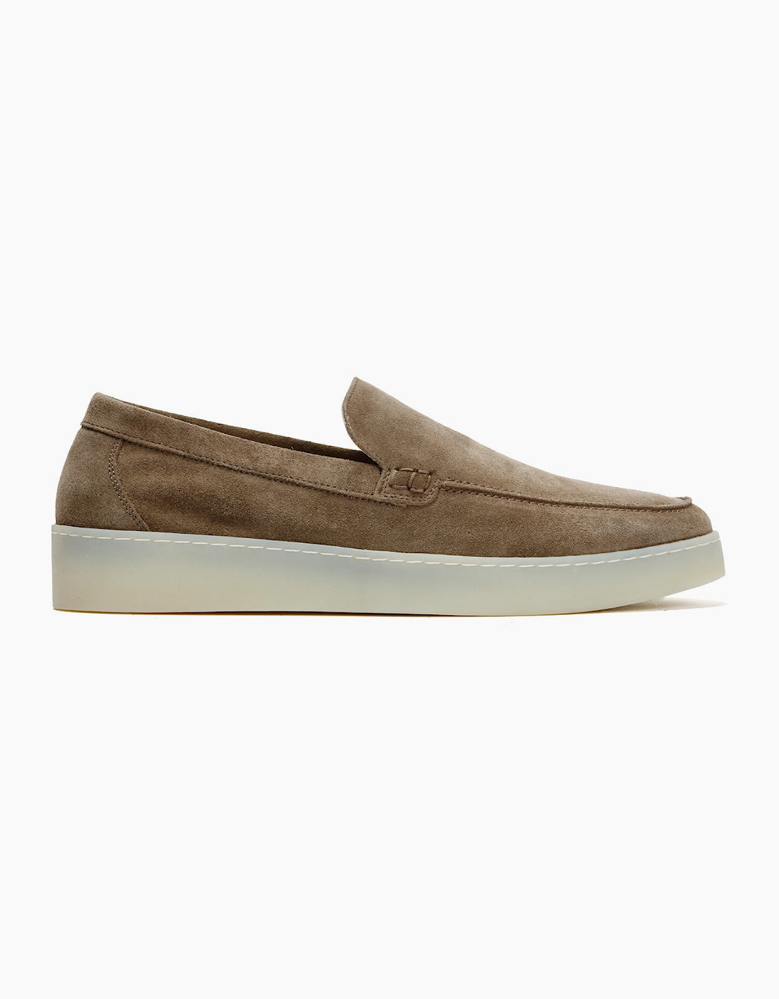 Hudson Hudson Men's HAWKINS MENS TAUPE SUEDE LOAFER - Brown