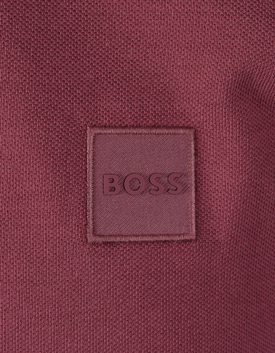 BOSS ORANGE PASSERFORD POLO SHIRT MEDIUM RED