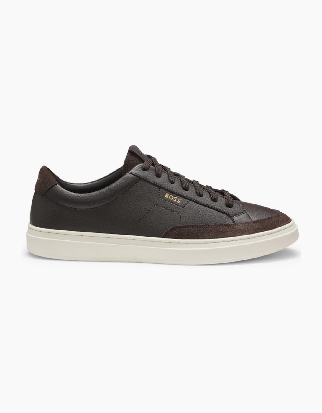 BOSS Black Kieran Tenn sdtbal Trainers 201 Dark Brown