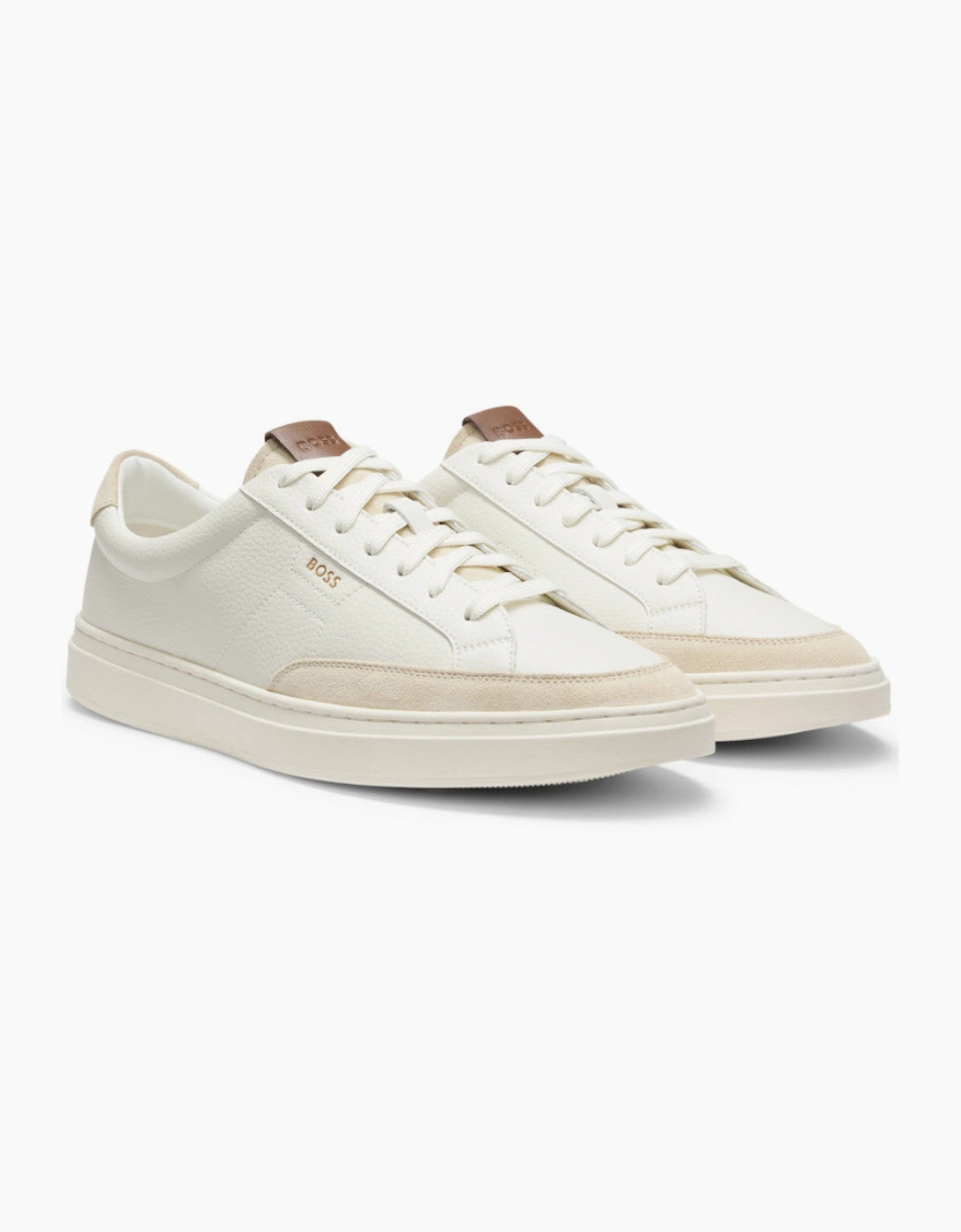 BOSS Black Kieran Tenn sdtbal Trainers 122 Open White