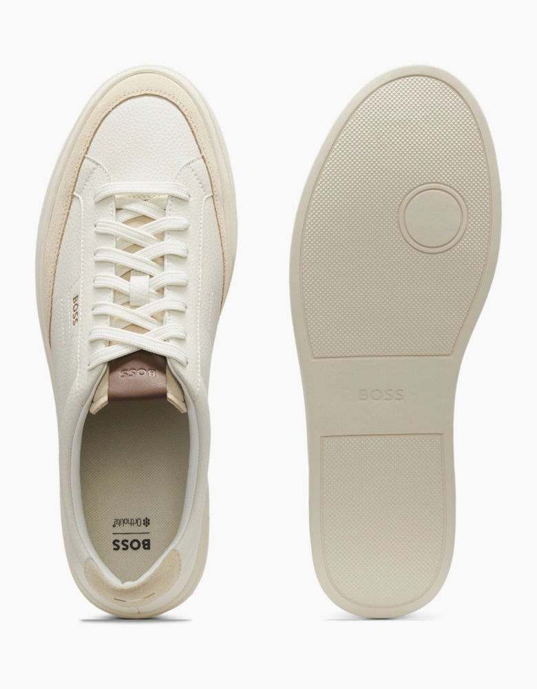 BOSS Black Kieran Tenn sdtbal Trainers 122 Open White