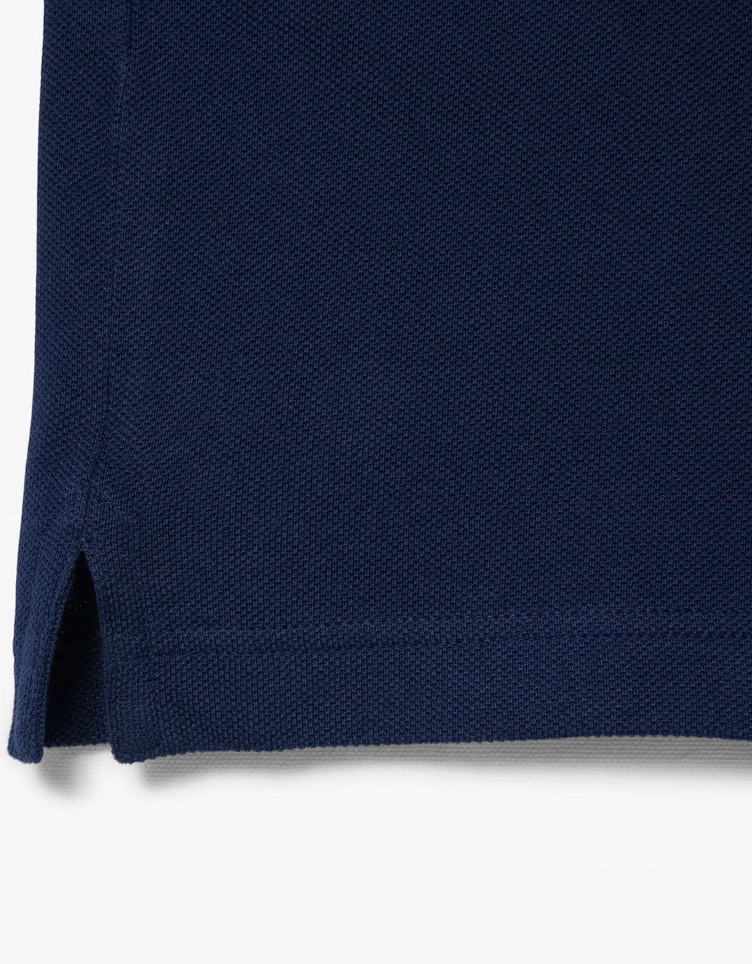 Lacoste Mens Original L.12.12 Slim Fit Petit Piqué Cotton Polo Shirt - Navy Blue 166