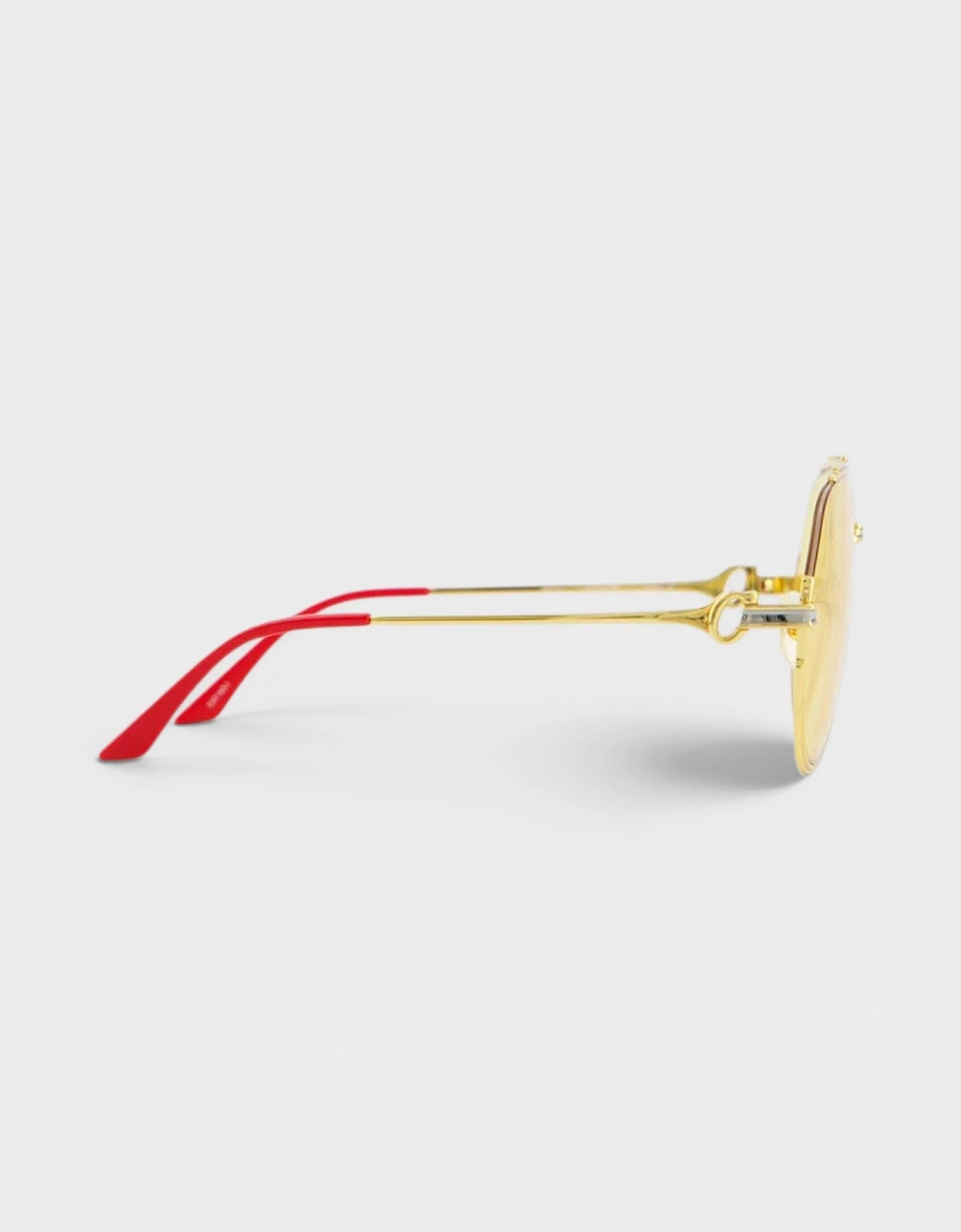 Stainless Steel Aviator Gold Silver Red Canary