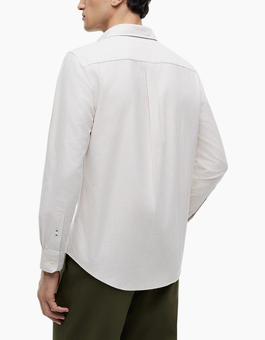 Tommy Hilfiger Mens Oxford Shirts Long Sleeve Cotton