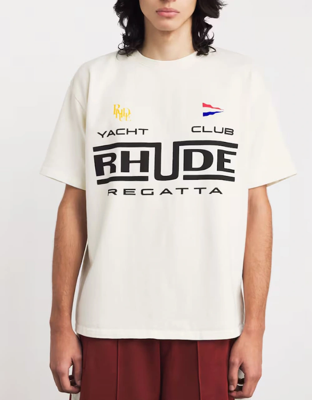 Rhude Regatta Yacht Club T-Shirt White