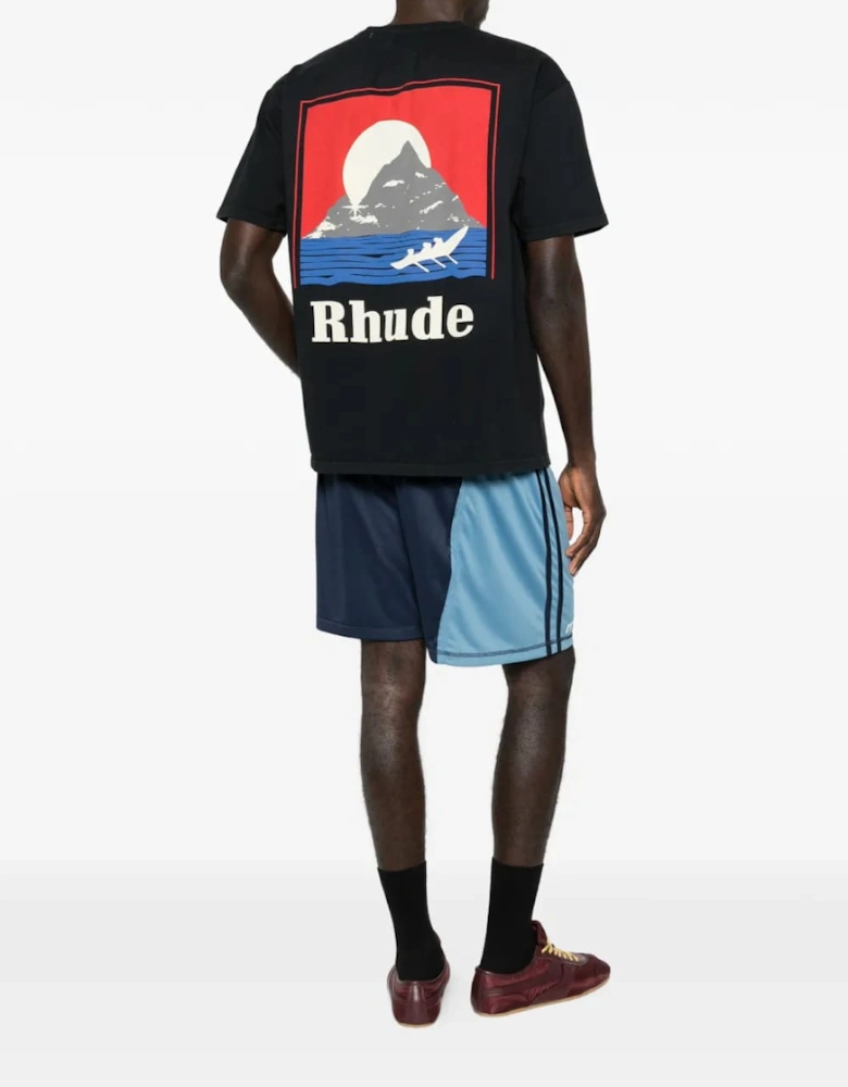 Rhude Moonlight Regatta T-Shirt Black