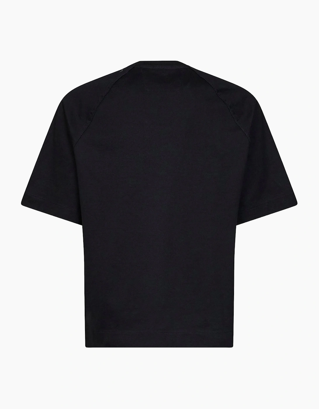 30/2 Heavy Cotton Lens T shirt Black