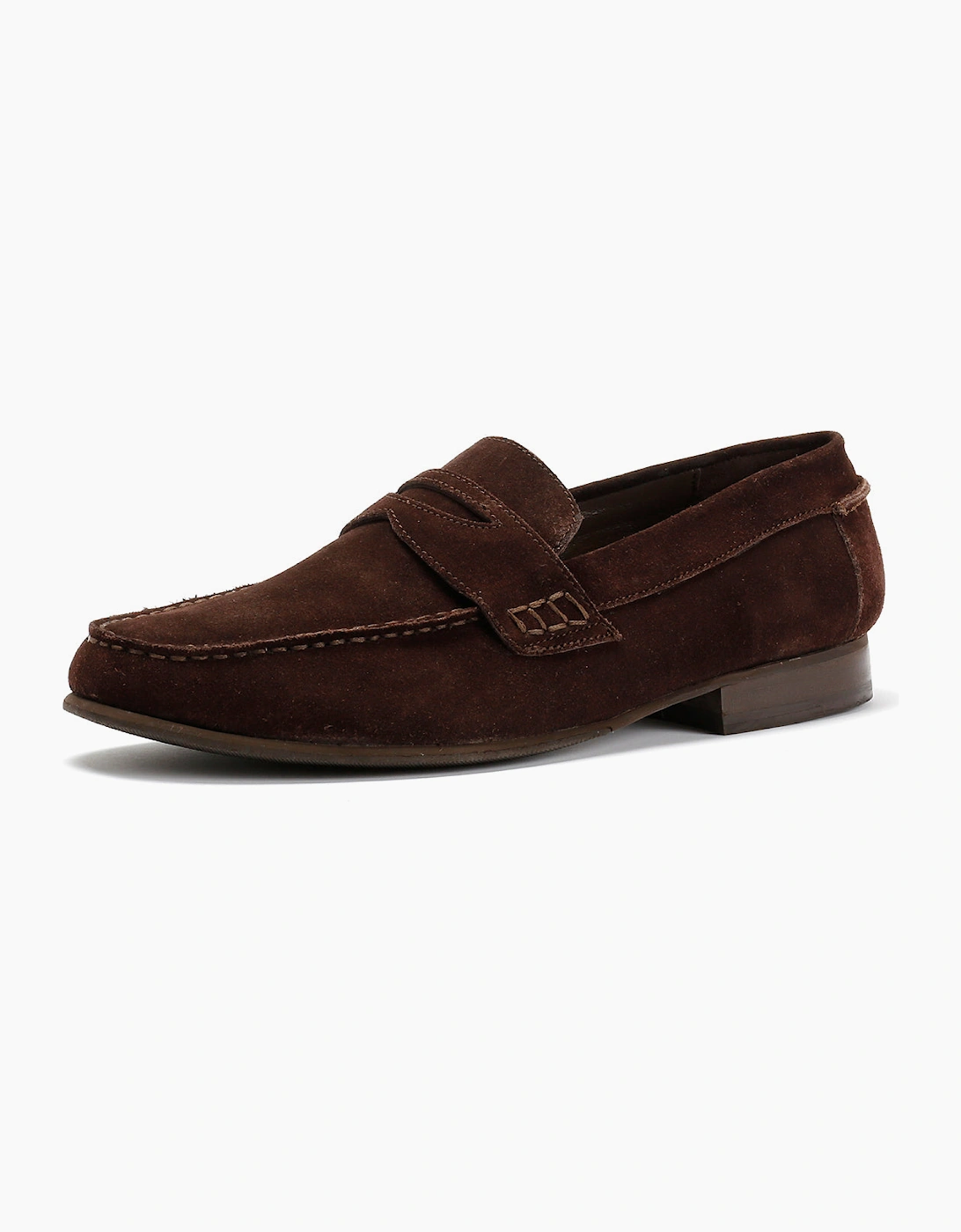 ARGYLE MENS BROWN SUEDE  LOAFER