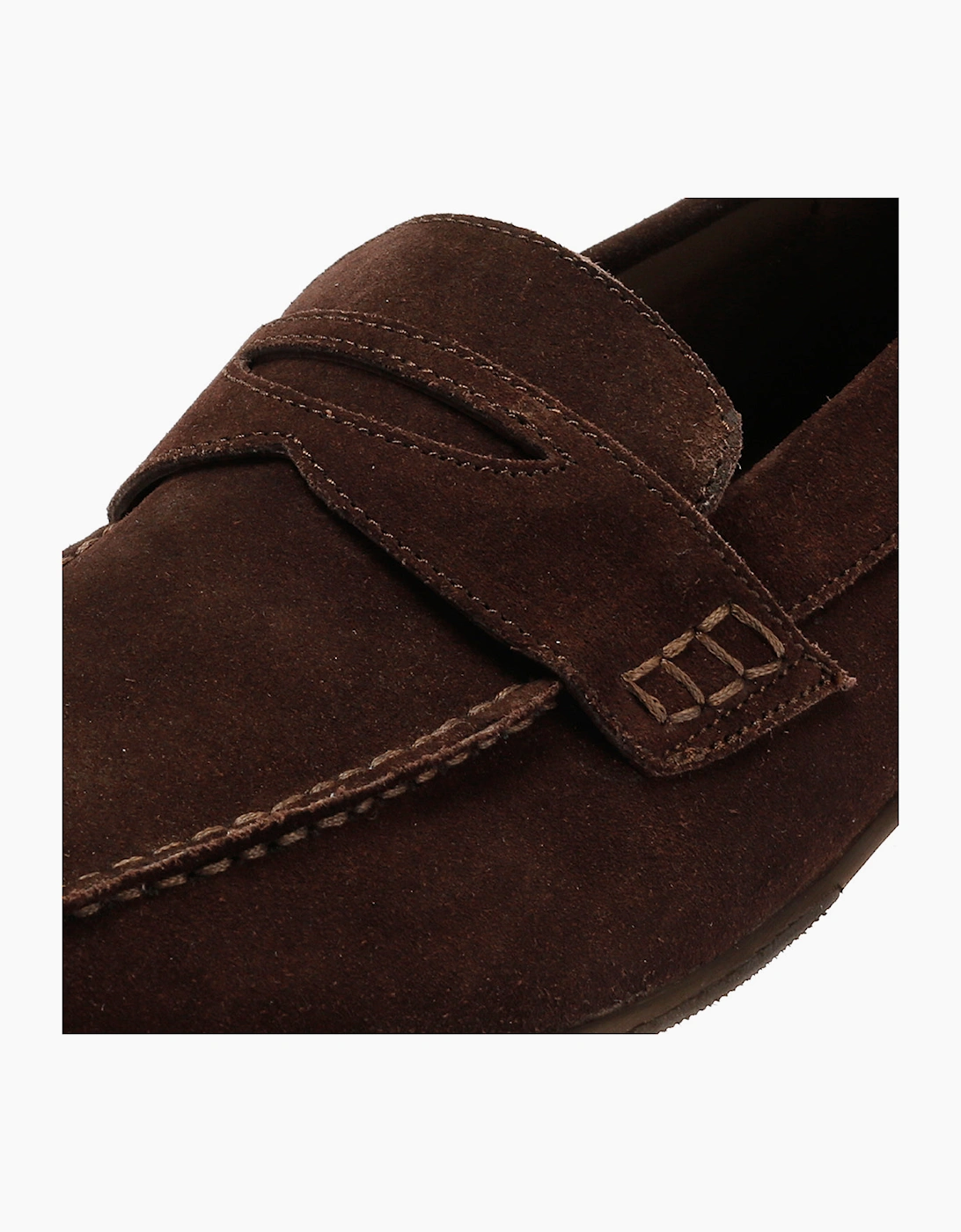 ARGYLE MENS BROWN SUEDE  LOAFER