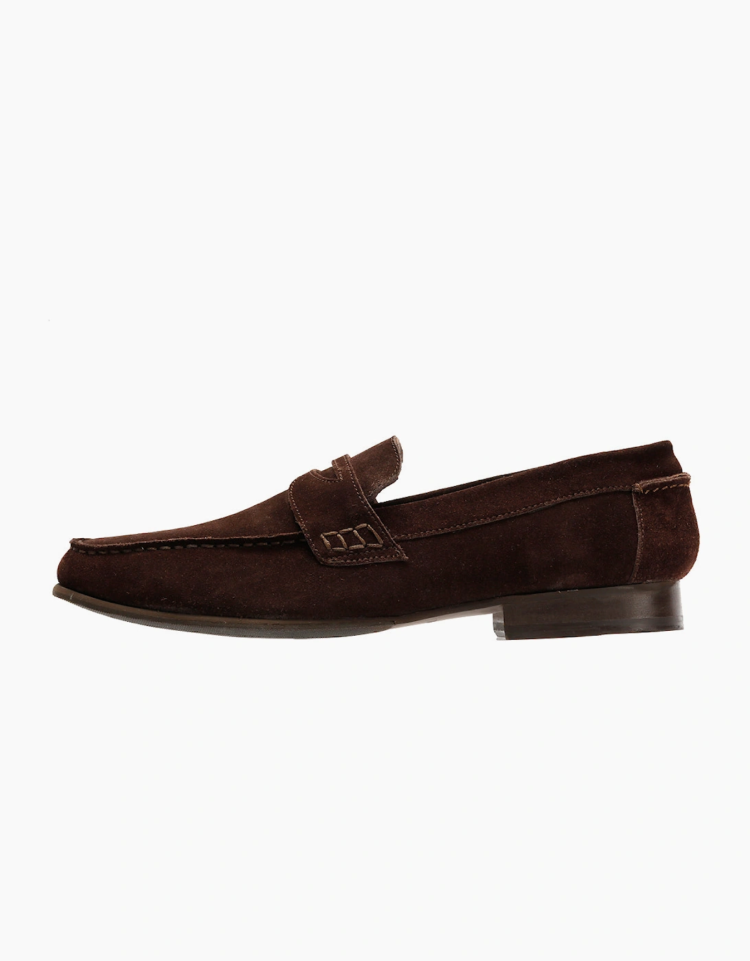 ARGYLE MENS BROWN SUEDE  LOAFER