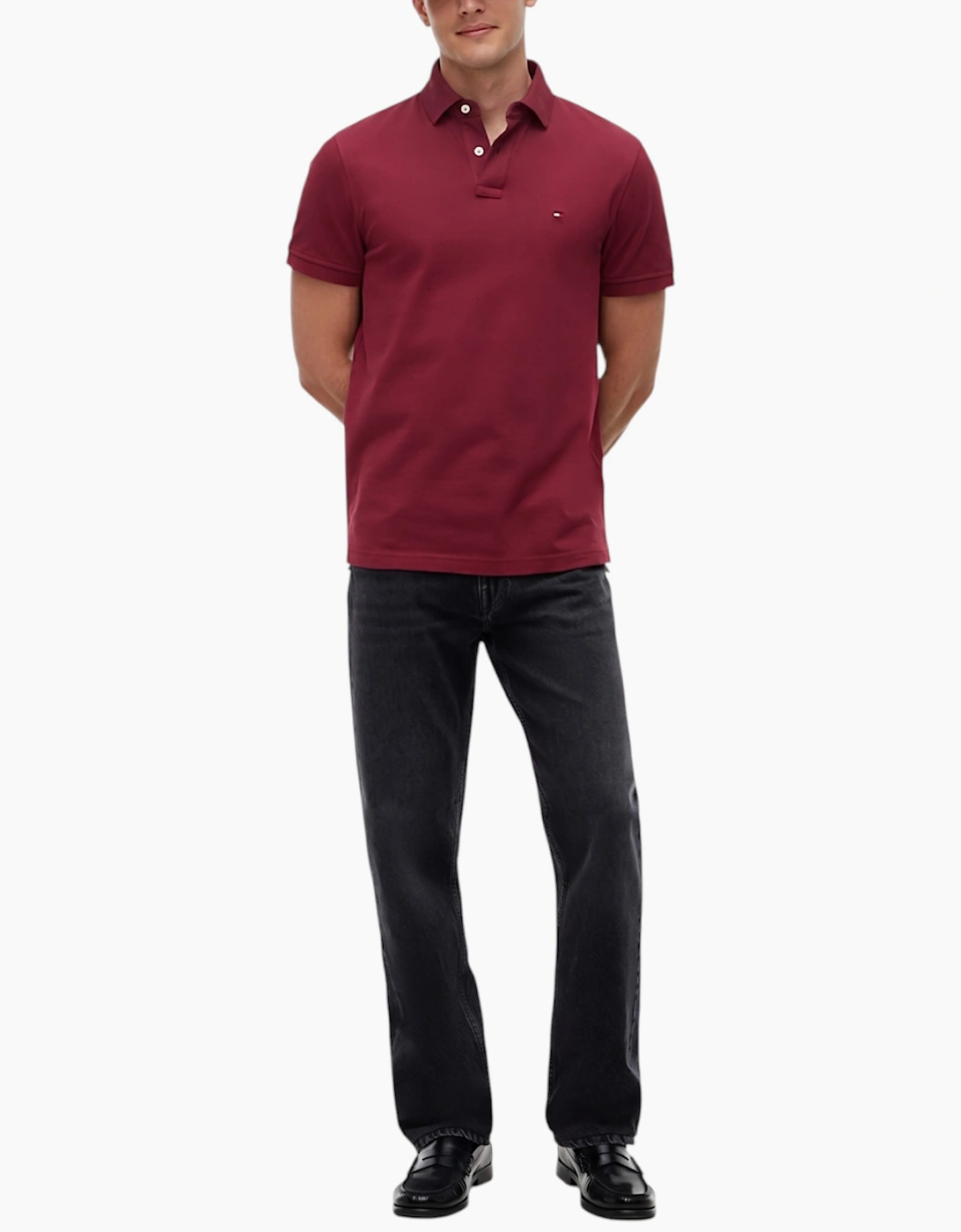 Tommy Hilfiger Mens Polo Shirts Golf Top